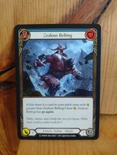 FLESH & BLOOD: Zealous Belting MON295 Blue 