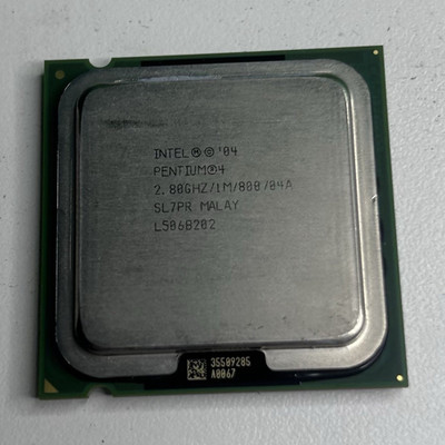 Intel Pentium 4 2.80GHz 1MB L2 800MHz LGA775 CPU Processor SL7PR