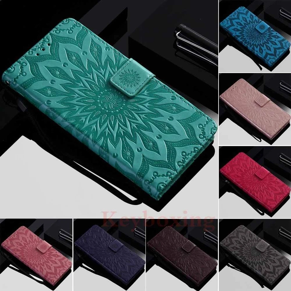 For Oneplus 13T NORD 5 CE5 Embossed Flip Wallet Card Holder Leather Case Cover - Image 4 of 4