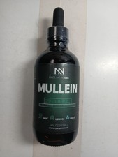 Mullein Drops for Lungs Lung Cleanse  Detox Mullein Tincture 4 Fl Oz EXP 12/26