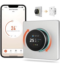 MIUCDA Smart Thermostat Wasser Fussbodenheizung WiFi Drehknopf