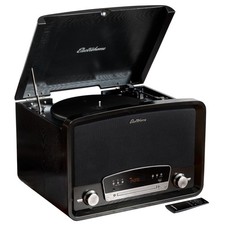 Electrohome Vinyl Record Player - Turntable, Bluetooth, Radio, CD, Vinyl to MP3