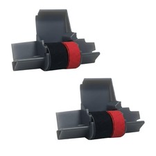 IR-40T x 2 Pack IR40T Black and Red Ink Roller Ribbon Small,