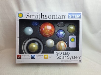 Smithsonian 3-D LED Solar System