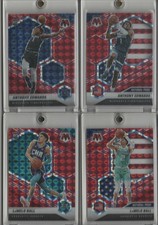 2020-21 Panini Mosaic Basketball NBA Red Reactive Set (1-300) Ball/Edwards Rcs
