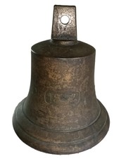 Maritime Vintage Schiffsglocke – Motiv „1834 / 18?4“ mit Drachen-Siegel 1,7 kg