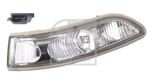 Left Exterior Mirror FEBI GERMANY 103621 Auxiliary Direction Indicator for MERCE