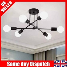 Vintage LED Ceiling Light Chandelier Sputnik Pendant Lights For Bedroom Lamp