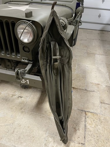 Vintage Ford GPW, Willys MB Willys M38 WW2 Dash Gun Rack Holder & Case ...