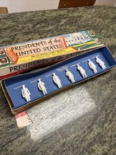 Louis Marx Presidents of the United States Lincoln, Andrew Jackson Garfield  