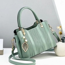 Luxury Women PU Leather Handbag Crossbody Tote Designer Shoulder Bag Large