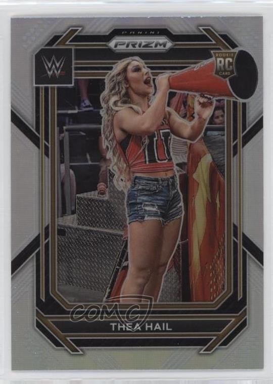 2023 Panini Prizm WWE Silver Prizm Thea Hail #122 1o0u