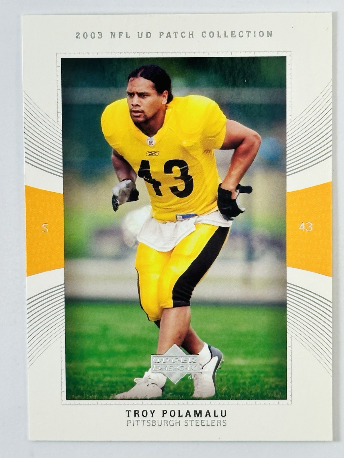 Troy Polamalu Upper Deck Patch Collection #106 Patch Collection