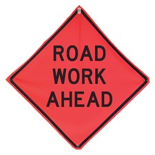 Eastern Metal Signs And Safety 1Ubp5 Road Work Ahead Traffic Sign, 36 In