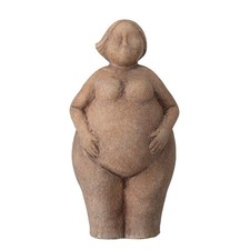 Bloomingville Sidsel Dekofigur Braun Terrakotta Frauenfigur Skulptur
