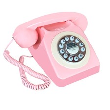 Telephone for Home Office, Corded Retro Telephone, Old Fashion Landline Phone