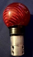 Carbon Fiber Automatic At Mt Car Gear Shift Knob Shifter Push Button Press Style