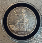 1877 S TRADE SILVER DOLLAR HI GRADE GENUINE U.S. MINT RARE KEY COIN 3928