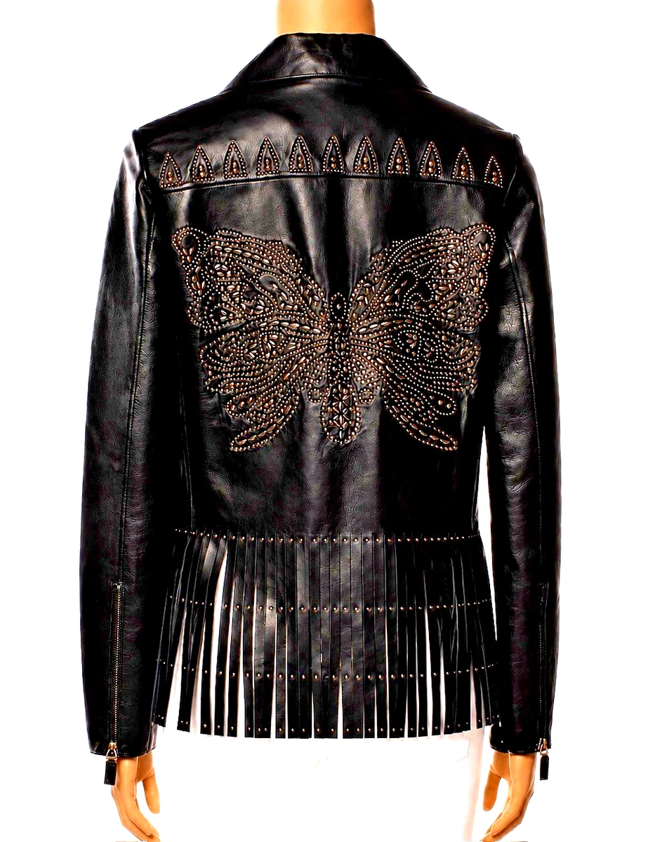 valentino leather jacket products for sale | eBay