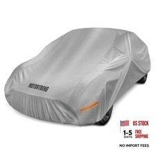 SafeKeeper Heavy Duty Car Cover Waterproof All Silver Up to 210" For Cars