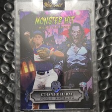 2025 Wild Card Monster Hit Monster Hunt Ethan Holliday 1/1 Baseball Card