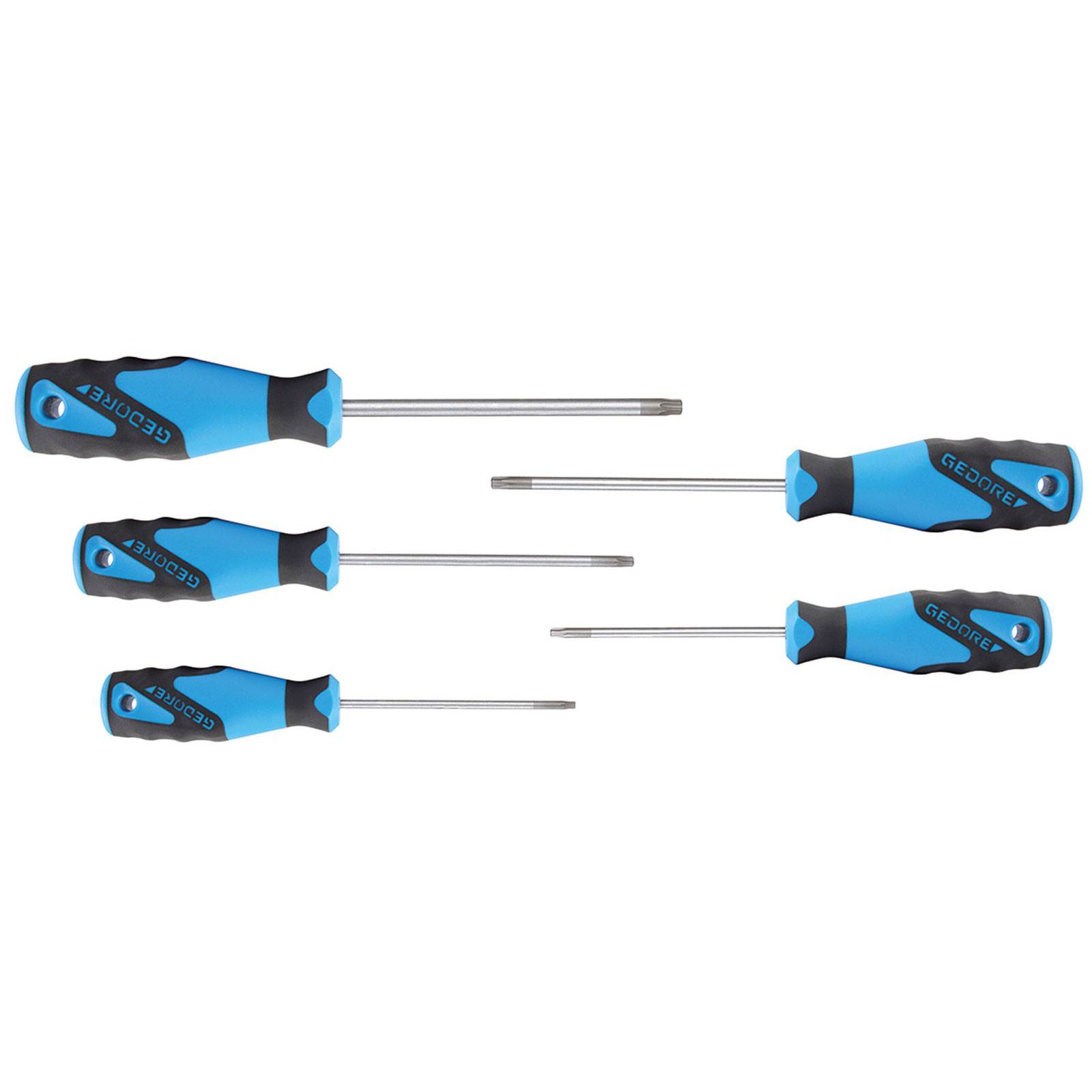 Gedore 3C-Screwdriver Set 5 Pieces TX T10-T30