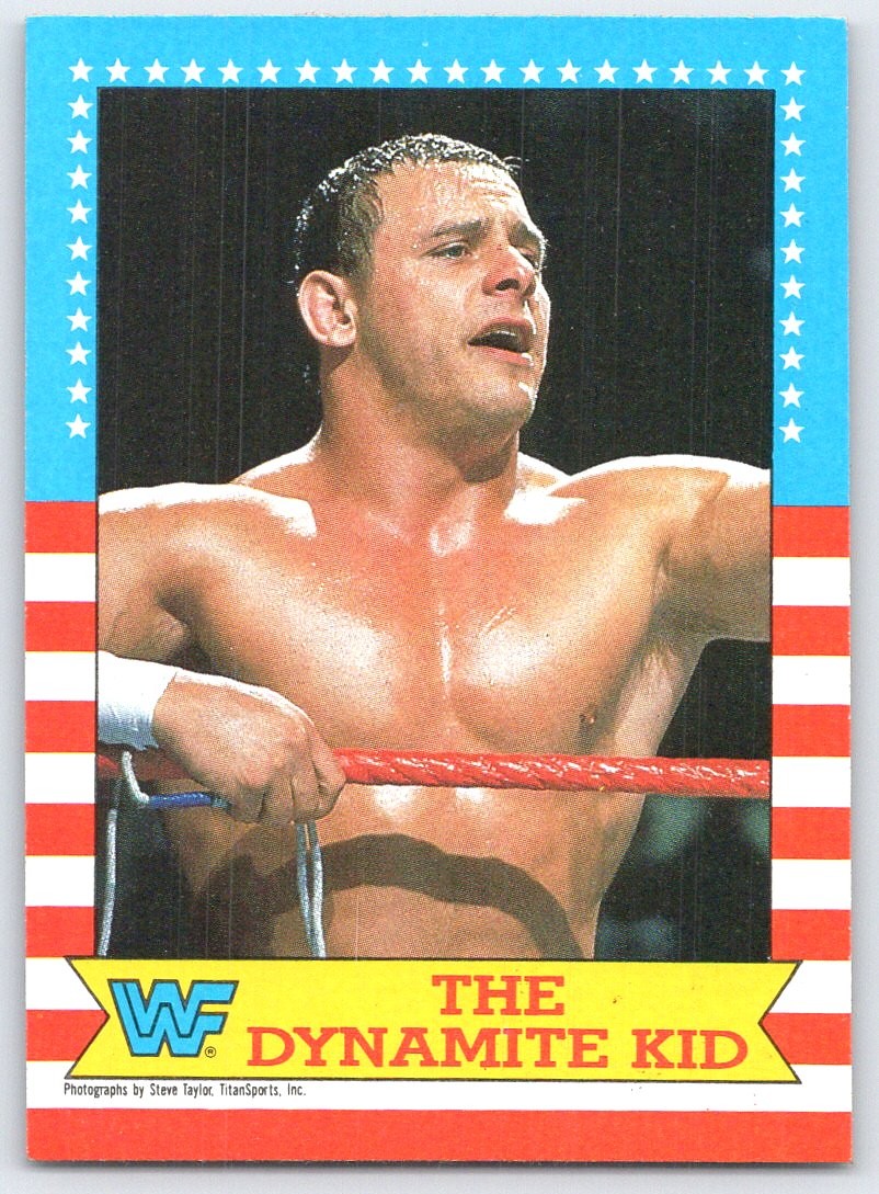 1987 Topps WWF #20 Dynamite Kid