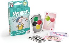 Ducale - Le Menteur - Jeu de Cartes pour Enfants - Jeu de Bluff et de stratégie