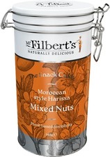 Mr Filbert’s Moroccan Style Harissa Mixed Nuts – 140g Sharing Bag | Spicy G