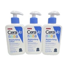 3 Pack CeraVe Baby Moisturizing Lotion with Essential Ceramides and Vitamins 8oz