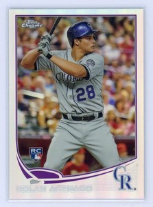 2013 Topps Chrome Refractor #78 Nolan Arenado RC Rookie