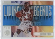 2019-20 Panini Illusions Living Legends Sapphire Patrick Ewing #17 HOF s1i
