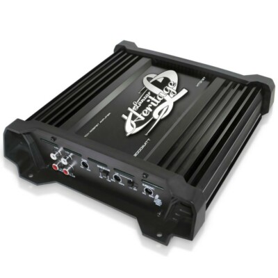 1 Lanzar HTG137 Htg 137 Verstärker 1 Kanal 2000 Watt Max Classe Ab Port Sub