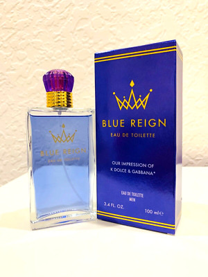 BLUE REGIN MENS PERFUME EAU DE TOILETTE 3.4FL.OZ 100mLe (BRAND NEW)