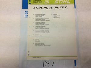 Stihl hs 74 Stihl hs 74