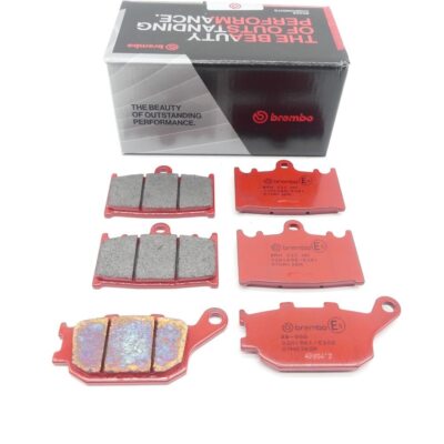 3x Brembo Bremsbeläge Bremsklötze vorne + hinten für Suzuki GSF 650 1200 1250
