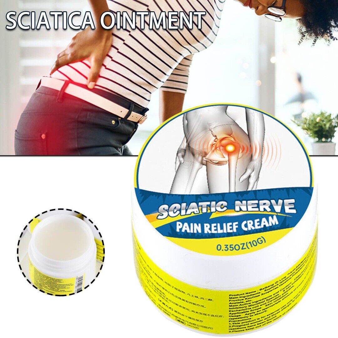 Sciatica Nerve Pain Relief Cream 10g Naturally Soothing Fast A