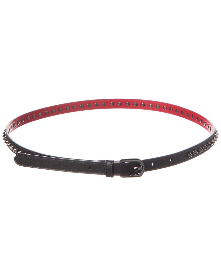 Женский кожаный ремень с шипами Christian Louboutin Cabata 76590₽