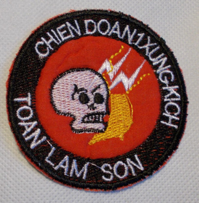 Aufnäher / Patch US Vietnam - Task Force 1, Kiss of Death, Hund Doan