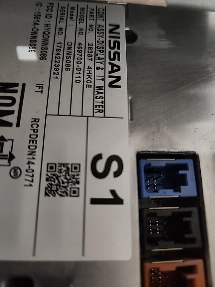 2017 INFINITI Q50 运动 3.OT 原始设备制造商信息显示屏幕 28387 4HK0E #7193 — 第 4/4 张图片