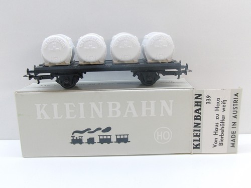 Kleinbahn H0 339 Behältertragwagen "Von Haus zu Haus", AC, TOP in OVP #23111 | Zustand: Gebraucht