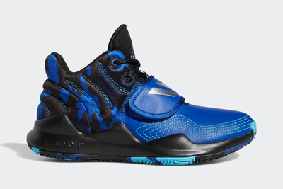 blue boys basketball shoes