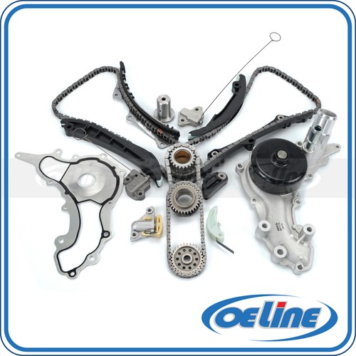 Timing Chain Kit With Water Pump For Jeep/Dodge 2.5L 1991-2002 - Includes Sprockets, Tensioner, Guide