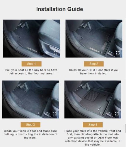 3D MAXpider KAGU Floor Liner Mats BLACK 1ST ROW for HYUNDAI IONIQ 6 2023 - 2025 - Picture 7 of 24