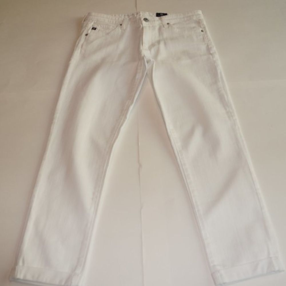 A G Adriano Goldschmid White Jean - Size 27R.