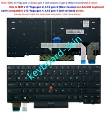 New for lenovo IBM Thinkpad L13 Yoga gen 2 , L13 gen 2,US Keyboard non-backlit