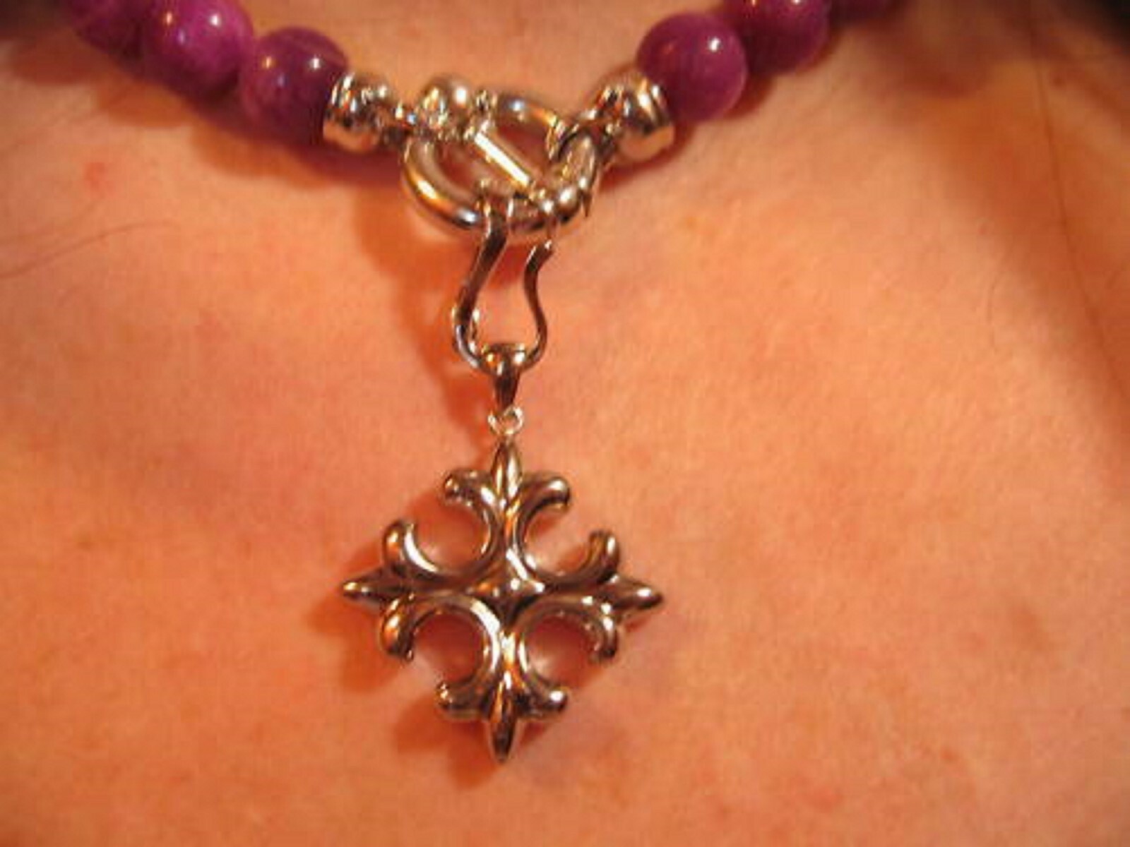 14 KT White GOLD Slide Pendant Hanger Enhancer for Omega Pearls 8 mm