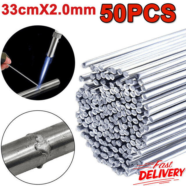 50x Aluminum Welding Rods Low Temp Flux-Cored Repair Alloy Fix Easy Brazing Wire 50x Aluminum Welding Rods Low Temp Flux-Cored Repair Alloy Fix Easy Brazing Wire