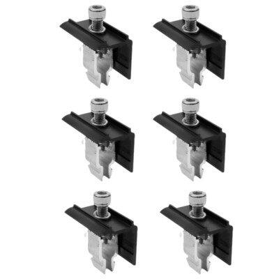 40 Stück Solar Modulklemmen 30-45mm - Einstellbare Z-Halterung Mit M8 Schrauben