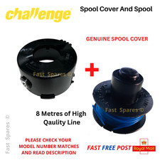 CHALLENGE N0E-15ET-230 Strimmer Trimmer Spool Cover and Spool 8m Line FAST POST 1.87 per metre